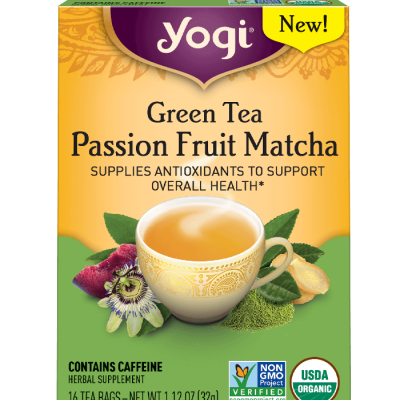 Yogi Green Tea Passion Fruit Matcha