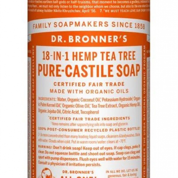 Dr. Bronner's Pure- Castile Soap 