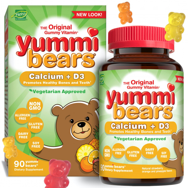 Yummy Bears Calcium + D3