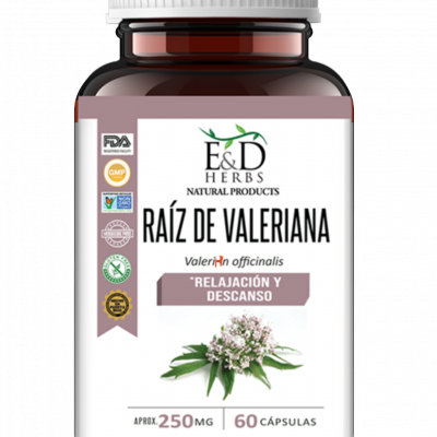 E&D Herbs Raiz de Valeriana 