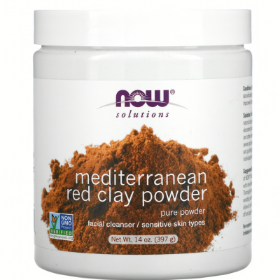 Now Meditarranean Red Clay Powder