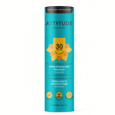 Attitude Mineral Sunscreen Face Stick