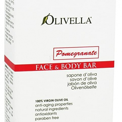 Olivella Pomegrade Face & Body Bar 