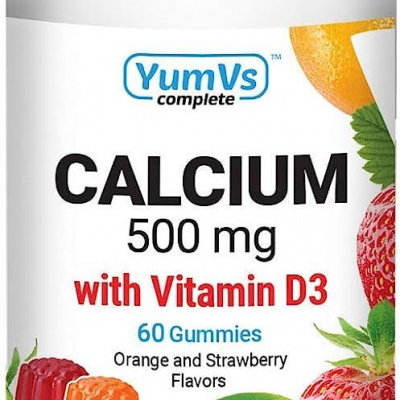 YumVs Calcium 500mg with Vitamin D3