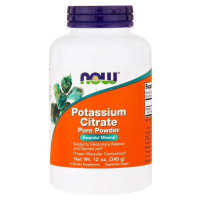 Now Potassium Citrate Pure Powder