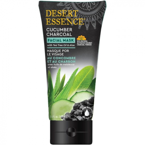 DE Cucumber Charcoal Facial Mask 