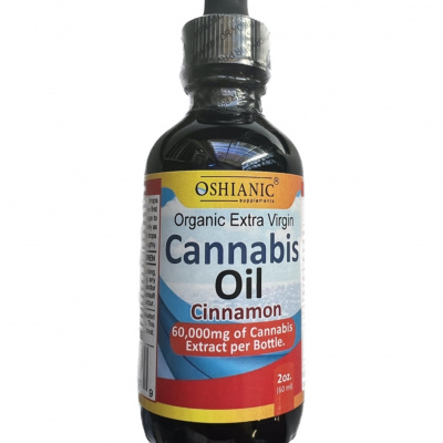 Oshianic Cannabis Oil Cinnamon Flavor 